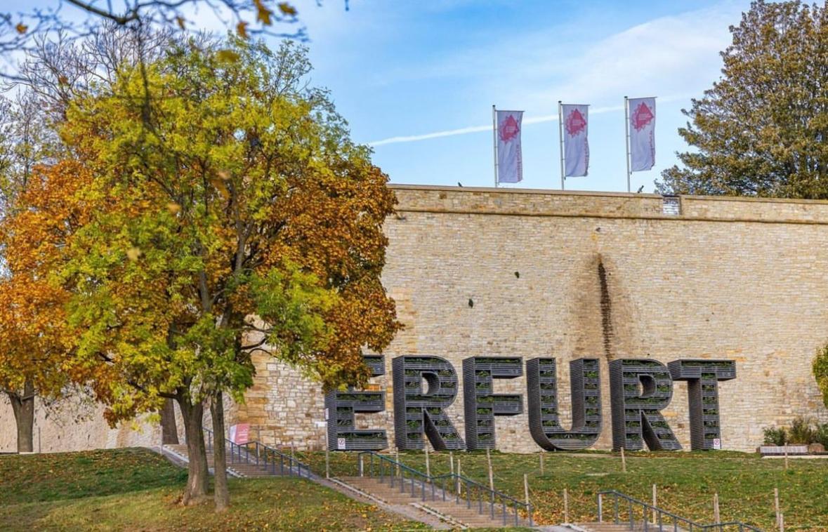 -Apartment Am Luisenpark-Perfekte Lage Im Gruenen Fuer Ihren Aufenthalt Ερφούρτη Εξωτερικό φωτογραφία